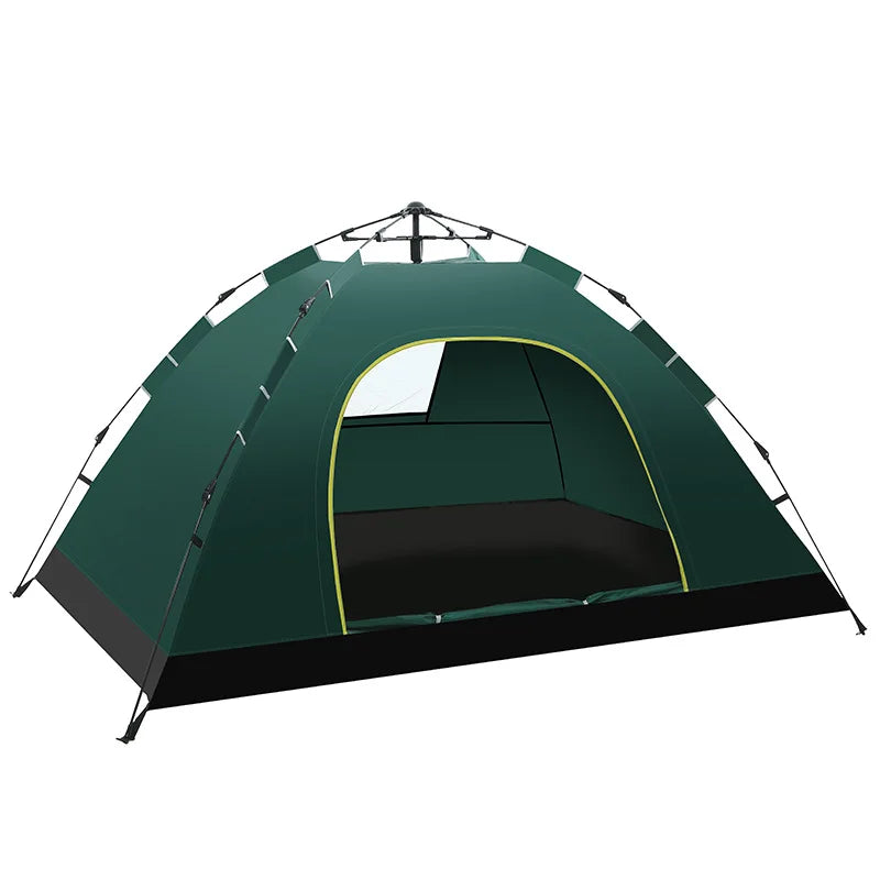 Tienda De Acampar Automatic Camping Tent 2-4 Person Family Tent  Portable Backpacking Fully Automatic Tent for Hiking Travel