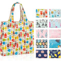 Custom Waterproof Rpet Polyester Low Price Reusable Cloth Grocery Reusable Folding Bag Shopping MegaBDM