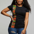 S-2XL Custom Camiseta Couple T Shirt O-neck Short Sleeve Casual Tee Tops African Style Ethnic T-shirt for Women Men Unisex