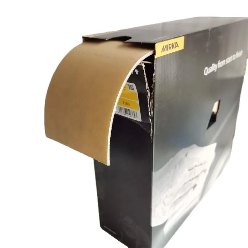 OEM & OBM Customizable Square Shape Hand-Tear Sponge Sandpaper for Automobile Hardware Polishing and Beauty Care