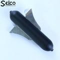 Selco Wholesale 20G Wood Aluminum Fishing Floats Bobber Sticks Catfish Float Balsa Wood Fishing Float for Fishing
