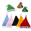 Christmas Costume Santa Hat Plush Santa Claus Hat Red Santa Hat Custom