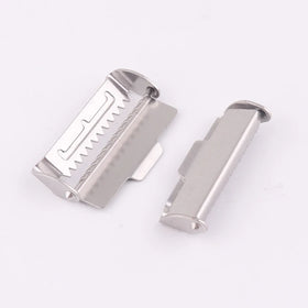 Factory Wholesale 1.5 Inch Bag Metal Adjustable Clip Buckle for Garment Webbing Accessories