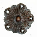 105mm  Ornamental Iron Components Elements Forged Steel Floral Elements Flowers for Staircase Railing Parts