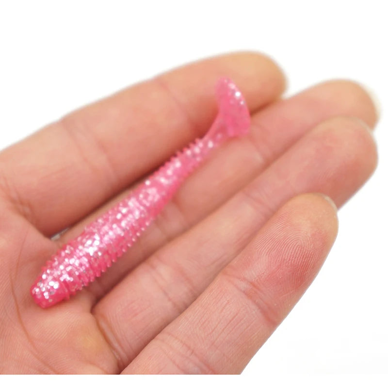 RLST 5cm 7cm 7.5cm Paddle Tail Fishing Soft Lure Fat Swing Impact Swimbait  Soft Plastic Fishing Lures
