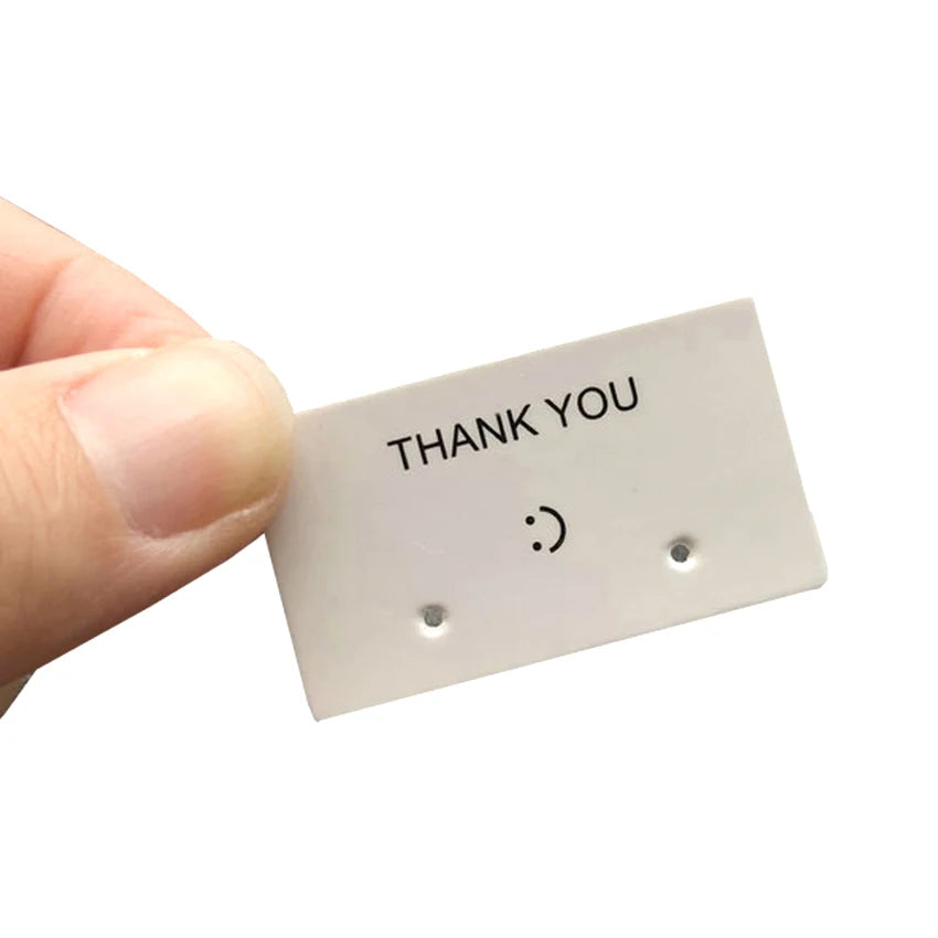 Earring Packaging Card Holder Punch 2022 Factory Custom Earring Display Card With Print Logo Jewelry Display
