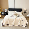 Factory Throw Blanket for Sofa Cozy Warm Soft Blanket Chunky Knit Blanket