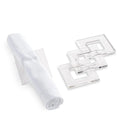 Judaica Passover Pesach Shabbos Gift Personalized Color Square Acrylic Lucite Napkin Rings