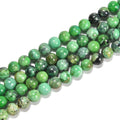 Hot Sale Variscite Smooth Round Gemstone Loose Beads Size 6mm 8mm 10mm for Jewelry Making
