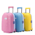 Bubule BBL17 PP Material Children's Hard Trolley Luggage 17 Inch Durable Waterproof Fixed Casters Unisex for School & Travel