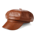 Wholesale Luxury French PU Leather Plain Beret Hats for Unisex-Beach & Ski Style MegaBDM