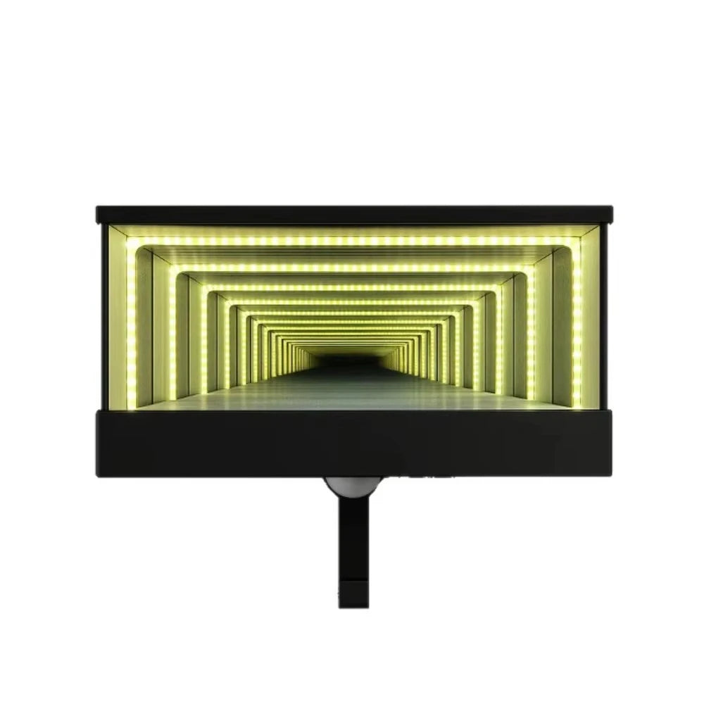 Creative Car Infinity Mirror Garage Key Holder Funny Multifunctional Wall Mount Key Storage Rack Space-saving Key Hanger