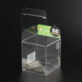 Custom Small clear PVC PET PP Doll Packaging Box Transparent 5*5*5 cm Plastic Gift Box