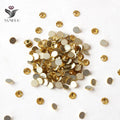 Jonquil Color Flat Back Crystals Non Hot Fix Flatback Glass Rhinestone 1440pcs SS16 Top Quality MegaBDM
