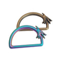 Wholesale Metal D Ring Custom Dragon Pattern Metal Ring Buckle Bag Strap Connector for Handbags Hardware