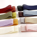 Custom Wavy Hook Edge Striped Webbing Handmade Diy Bow Hair Clothing Accessories Luxury Eco-Friendly Gift Box Flower Packaging