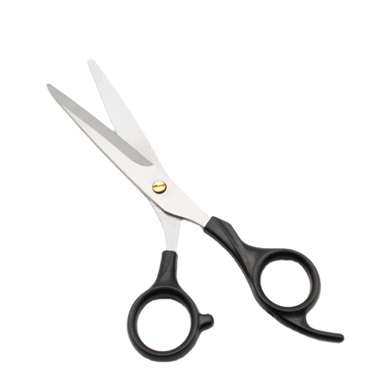 Factory Price Customization Plastic Handle Household Hair Dressing Scissors