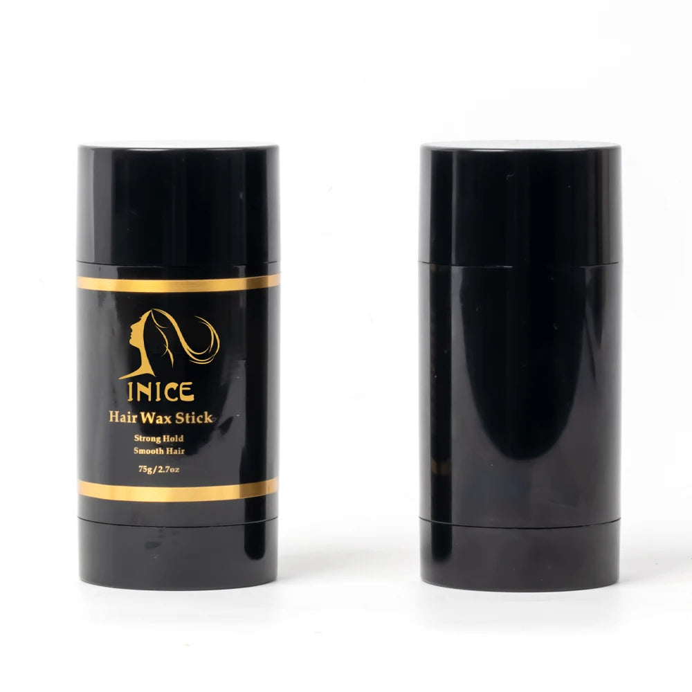 Inice OEM Customize Private Label Hair Wax Stick for Hair Non-greasy Styling Wax Stick Unisex Women Wig Natural Smell Acceptable
