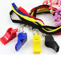 Classic ABS Sports Referee Whistle in Multiple Colors Outdoor Survival Plastic Whistle