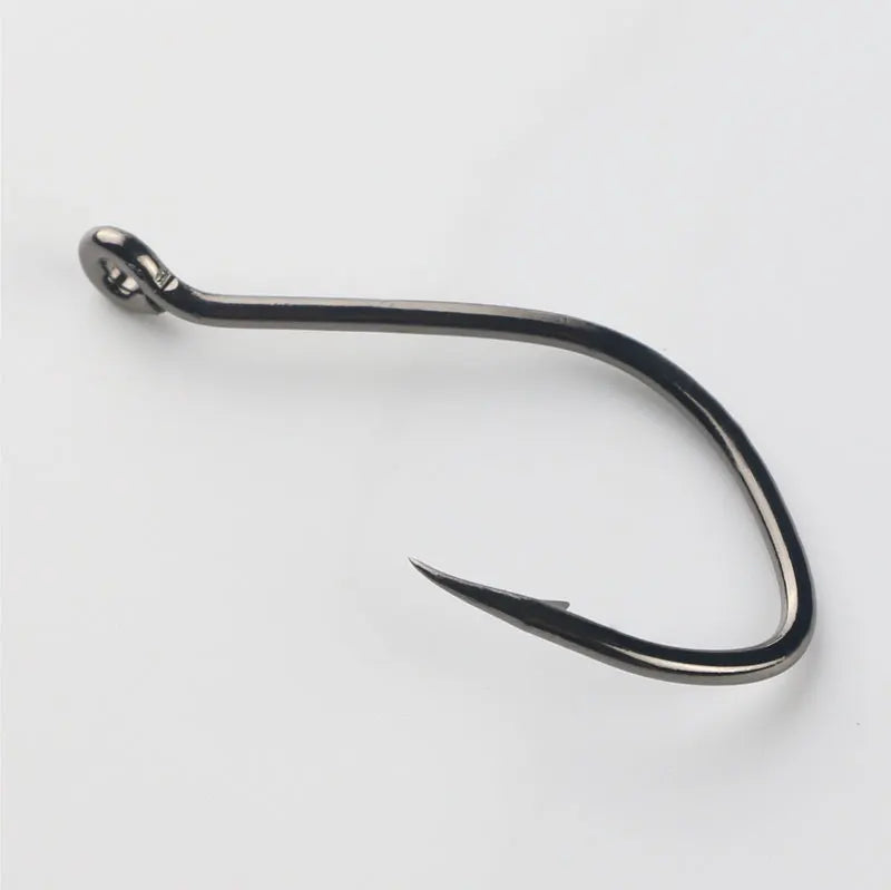 OEM Black Nickel Stainless Steel Circle Octopus Hooks 1/0 2/0 3/0 4/0 6/0 10/0 Sizes for Lure Freshwater Saltwater Shark Trout