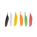 Archery Arrow Vanes 1.75 Inch Spin Plastic Feather for Carbon Fiberglass Arrows Shaft Compound Recurve Bow Arrow