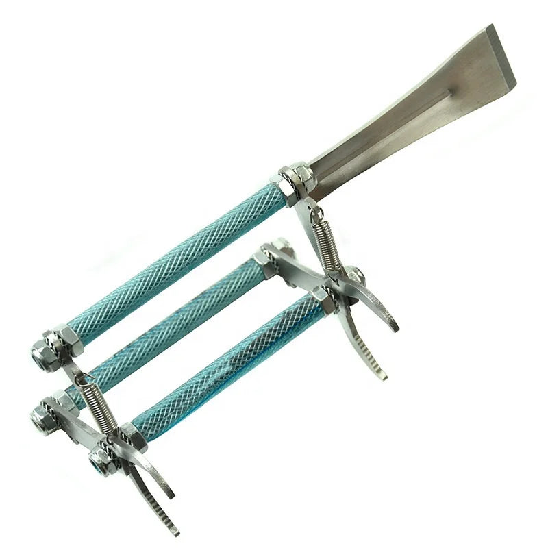 Multifunctional 3 Tube Bee Frame Grip with Shovel Beekeeping Equipment Bee Hive Tool for Beekeeper