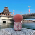 NEW Diamond Handle Loose Powder Makeup Blush Brush Mushroom Head Soft Hair Nail Dust Brush Cleaning Nail Acrylic Cleaner Brushes