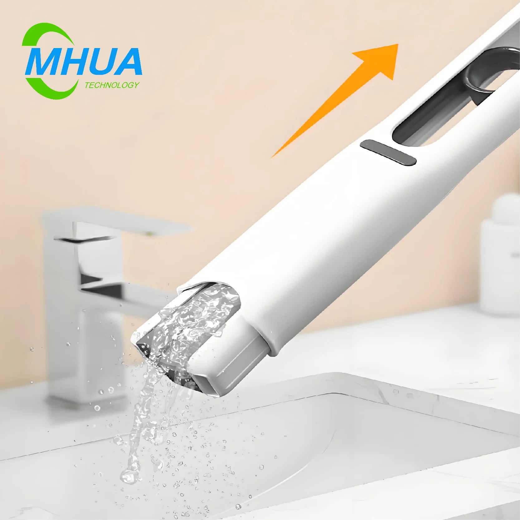 Mini Portable Absorbent Sponge Mop Foldable Self-Wringer High Dehydration Rate Lightweight Sustainable Multi-functional for