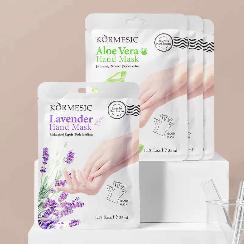 OEM Private Label KORMESIC Moisturizing Smoothing Brightening Repairing Remove Fine Lines Hand Masks