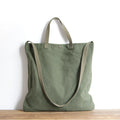 High Capacity Custom Recycled Natural Cotton Canvas Medium Tote Bag Durable Crossbody Travel Promotional Shopping Bag