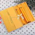 Luxury Box Shape Scroll Invitation Cards with RSVP Cards Thank You Cards