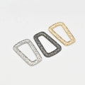 Oval Ring Hoop Rust Free Swimwear Accessories Swimsuit Buckles Saltwater Resistant Beachwear  Underwear Accessorize