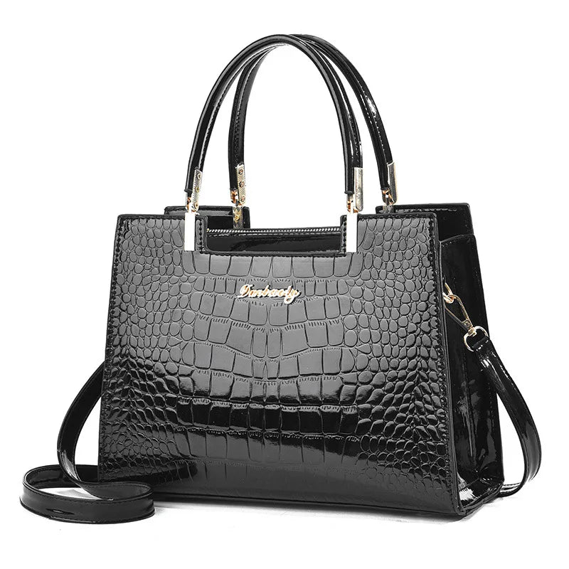 New Luxury Large and Light Women's Handbags Comfortable Ladies Casual Tote Bag with Zipper Closure  Lining Pillow Pattern