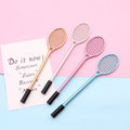 Japanese and Korean Stationery Tennis Racket Whistle Key Type Creative Gel Pen MegaBDM