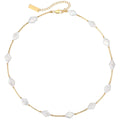 Original Design French Rhombus Irregular Natural Freshwater Baroque Pearl Necklace Women Jewelry Customized
