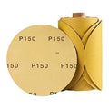 In Stock 1200Pcs 6 Inch PSA Sanding Discs Roll 150 Grit Self Stick Aluminum Oxide Round Sandpaper for Disc Sander Sanding Block