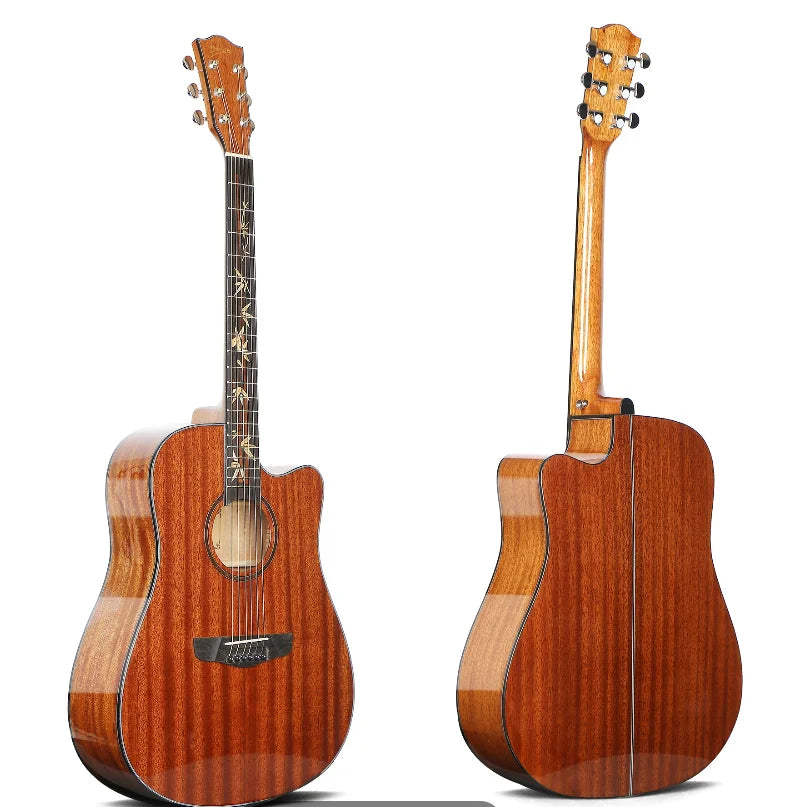 Deviser Mahogany Wood Plywood Acoustic Guitar Wholesale Guitar Factory