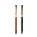 Customizable 0.5mm Heavy Gun Grey Metal Roller Pen Natural Wood Sandalwood Brass Fountain Custom Logo Featuring Natural Wood