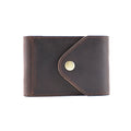 Unisex Retro Crazy Horse Genuine Leather Driving License & Certificate Case Portable Embossed Vehicles Holder
