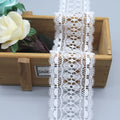 Hot Selling Fancy Chemical 3d Lace Border Luxury Geometry Water Soluble Lace for Garment