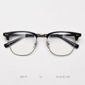 2024 Vintage Men Business Glasses Frame Anti Blue Light Computer Eyeglasses TR90 Half-frame Optical Prescription Eyewear Frame