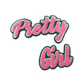 Pink Pretty Girl Chenille Patch 15 Years Patch Experience Embroidered Chenille Iron on Backing Sew on Cloth Patches