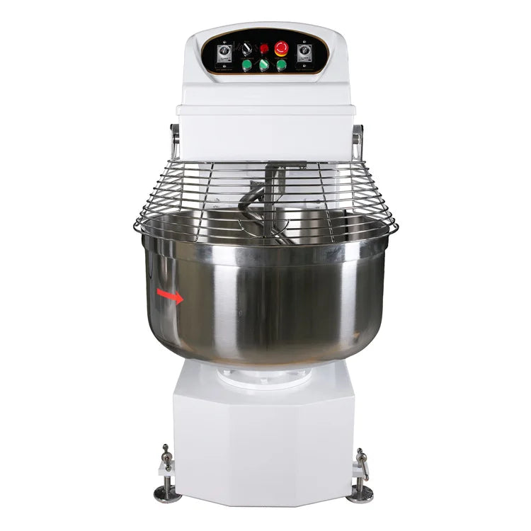 CS130 Commercial Bakery Equipment 100KG 130L Electric Dough Mixer Machine for Bread and Pizza Flour Kneading New Condition