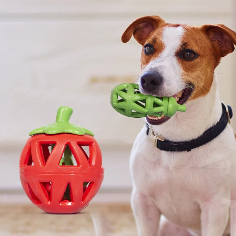 Directly Factory Wholesale 2025 Custom Pet Supplies Fruit Toy Pet Supplies Dog Bite Resistance Training Toy