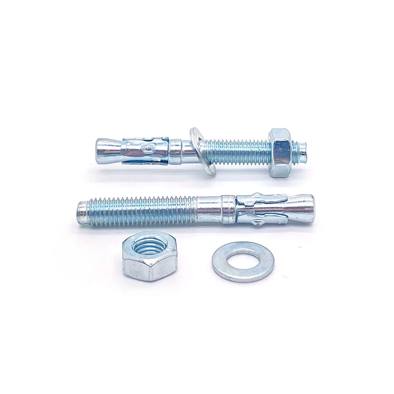 Galvanized Steel M6 M8 M10 M16 M24 Expansion Bolt Wedge Anchor Factory Wholesale Iron Material