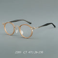 Ultralight Fashionable Slim Frame Business Eyeglasses Men's Pure Titanium Half Rim Optical Eyeglasses Frames Without Screws