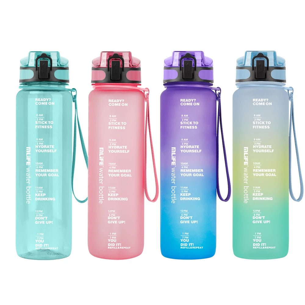 Eco Friendly Tritan Renew Bpa Free 3 in 1 Water Bottle Manufacturer Premium Sports Gym Fitness Bodybuilding Water Bottle Big