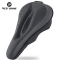 Bicycle Seat Cover Soft Thickened Silicone Hollow Seat Cushion Men's and Women's Highway Mountain Bike Saddle Cover