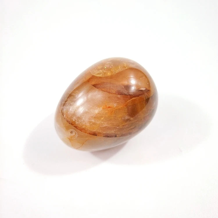 Huiying Wholesale Natural Polished Crystals Healing Stones Citrine Yoni Egg for Home Decoration Stone Crafts