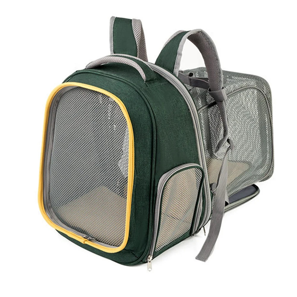 Hot Product Pet Car Dog Carrier Outdoor Backpack Large Capacity Puppy Travel Eco-Friendly Nylon Zipper Closure